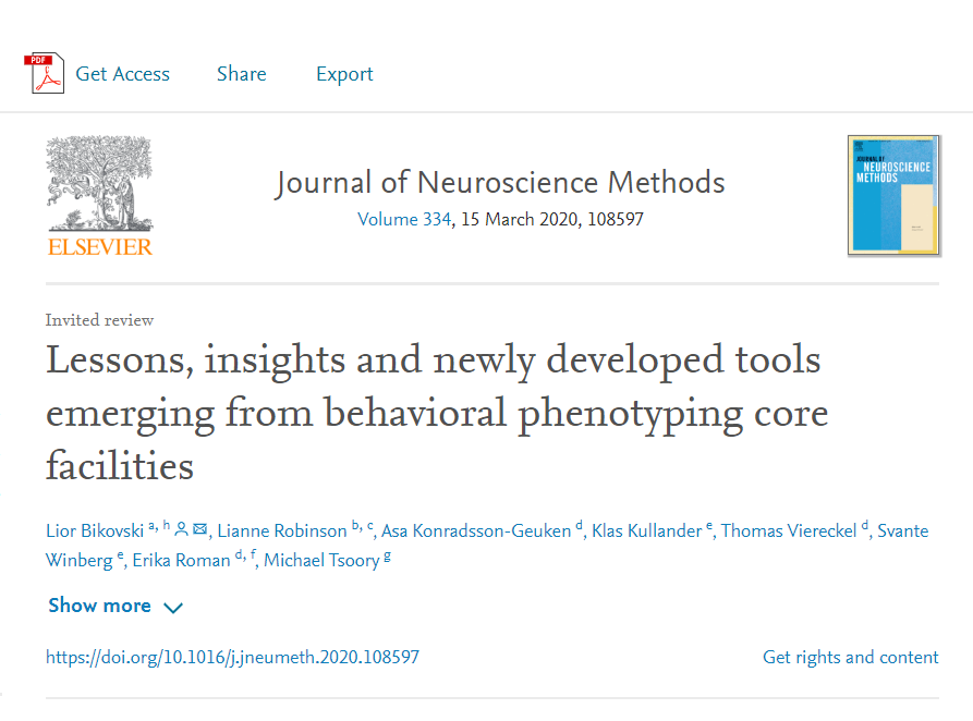 Journal of Neuroscience