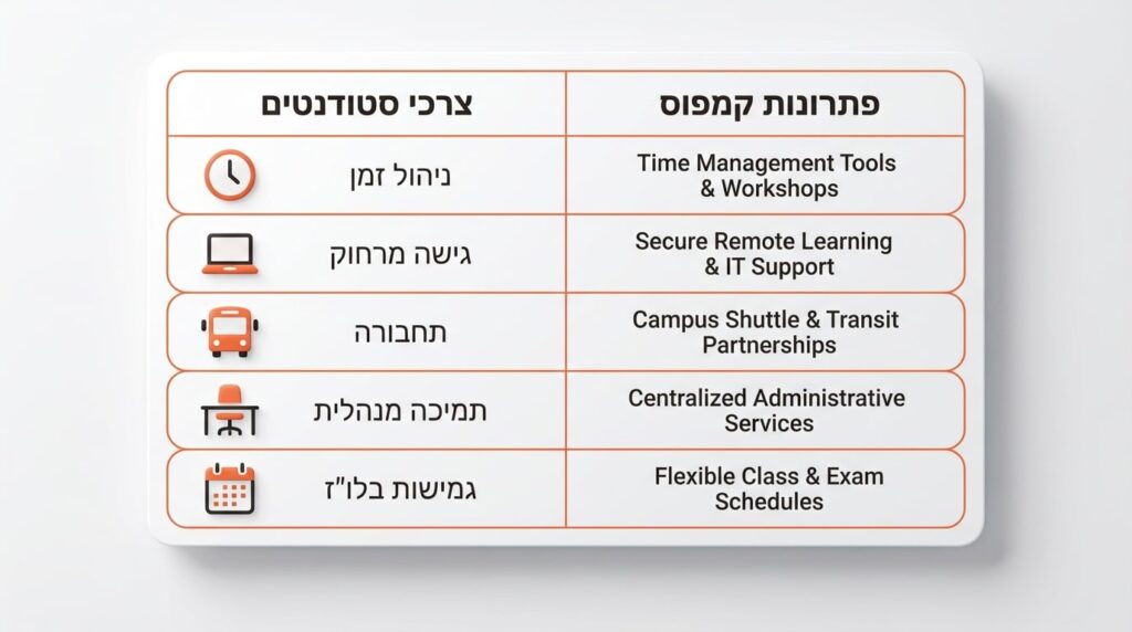 איור של סטודנט המשלב עבודה ולימודים